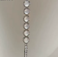 Natural High-Ice White Agate & Jade Bracelet Set
